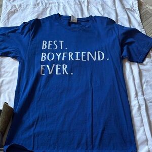 Men's Bold Blue Statement Tee